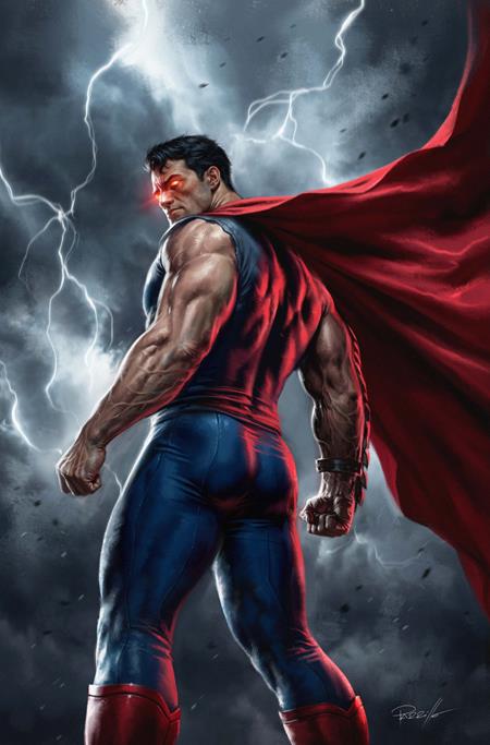 ADVENTURES OF SUPERMAN BOOK OF EL #11 (OF 12) COVER B LUCIO PARRILLO CARD STOCK VARIANT