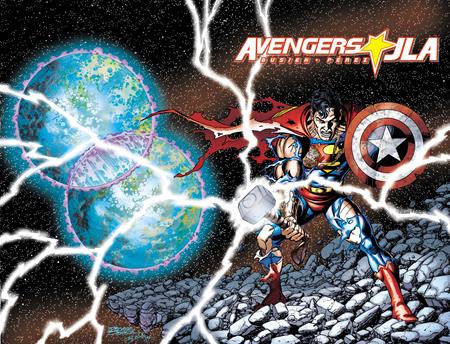 AVENGERS JLA #4 FACSIMILE EDITION