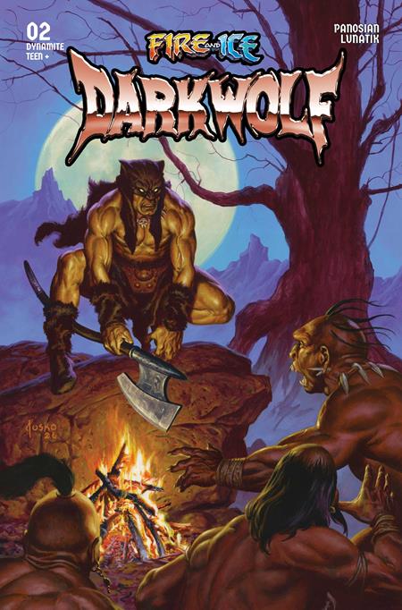 FIRE AND ICE DARKWOLF #2 COVER C JOE JUSKO VARIANT