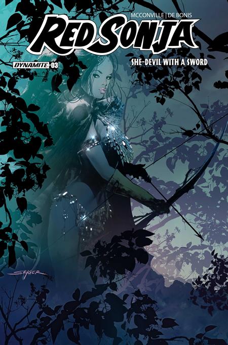 RED SONJA SHE DEVIL WITH A SWORD #4 COVER A STUART SAYER
