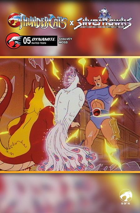 THUNDERCATS X SILVERHAWKS #5 COVER E ANIMATION ART VARIANT
