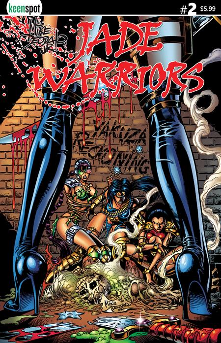 JADE WARRIORS #2 COVER A MIKE DEODATO YAKUZA RECKONING