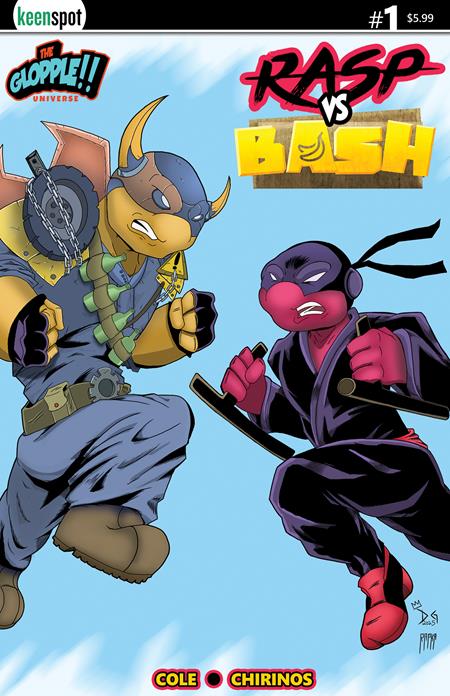 RASP VS BASH #1 (ONE SHOT) COVER B DANNY GIVENS & TOM RAPKA VARIANT