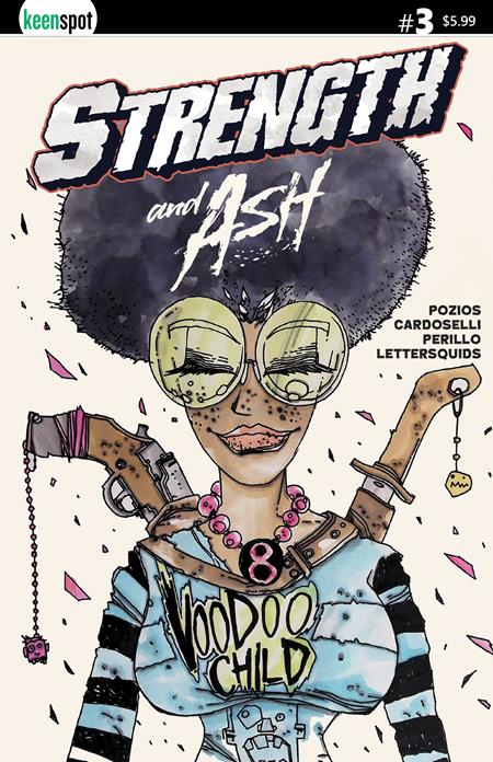 STRENGTH & ASH #3 COVER C STEFANO CARDOSELLI & FRANCESCA PERILLO VOODOO CHILD VARIANT