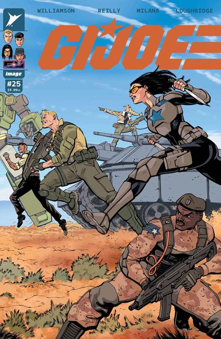 GI JOE #25 COVER I TOM REILLY WRAPAROUND FOIL VARIANT