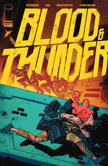 BLOOD & THUNDER #16 COVER B NICK ROCHE & JOSH BURCHAM VARIANT (MR)