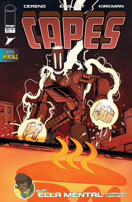 INVINCIBLE UNIVERSE CAPES #10 COVER B CONOR HUGHES VARIANT