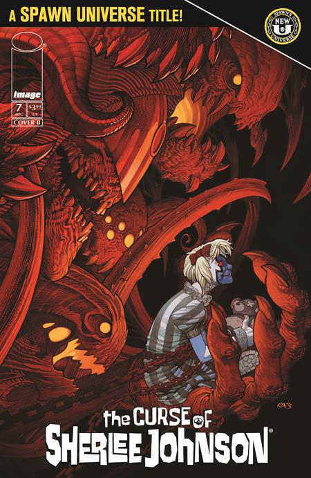 SPAWN THE CURSE OF SHERLEE JOHNSON #7 COVER B CHRIS STEVENS VARIANT