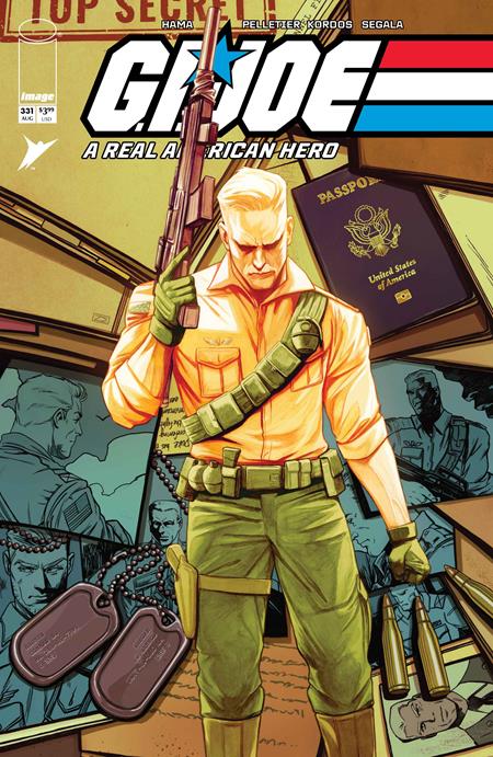 GI JOE A REAL AMERICAN HERO #331 COVER C NIMIT MALAVIA SECRET DOSSIER VARIANT
