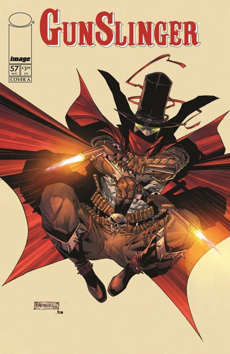 GUNSLINGER SPAWN #57 COVER A CARLO BARBERI