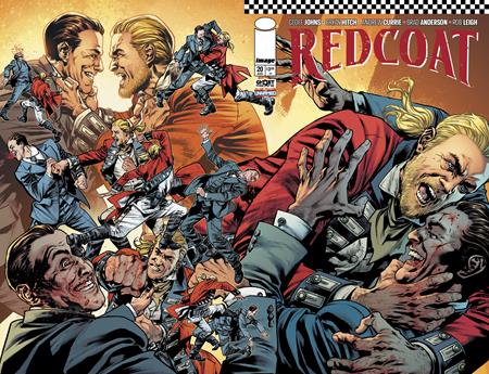 REDCOAT #20 COVER A BRYAN HITCH & BRAD ANDERSON WRAPAROUND