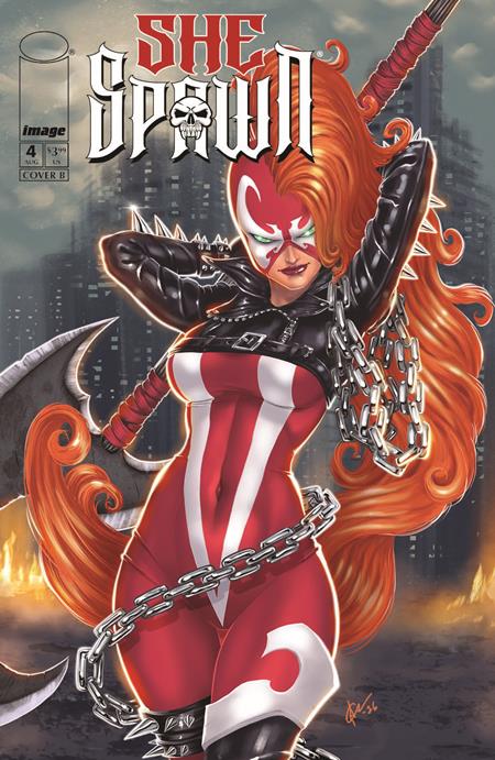 SHE-SPAWN #4 (OF 5) COVER B DAVE HARRIGAN VARIANT