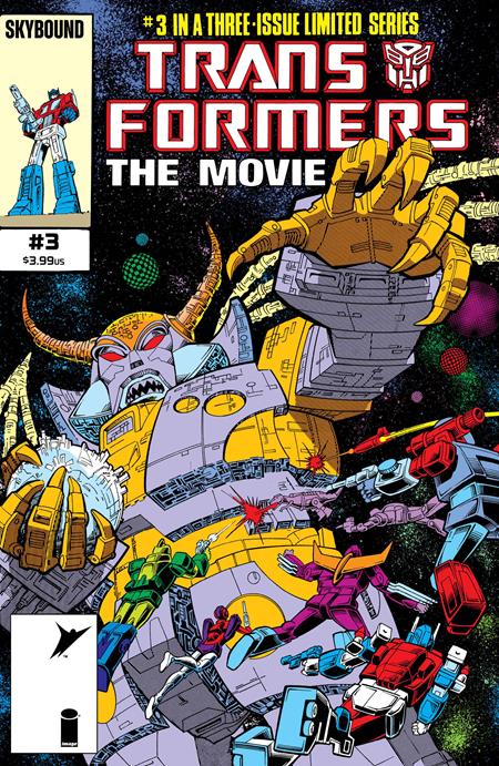 TRANSFORMERS THE MOVIE 40TH ANNIVERSARY EDITION #3 (OF 3) COVER B DON PERLIN & IAN AKIN VARIANT