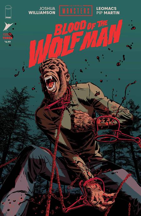 UNIVERSAL MONSTERS BLOOD OF THE WOLF MAN #3 (OF 4) COVER A LEOMACS & PIP MARTIN
