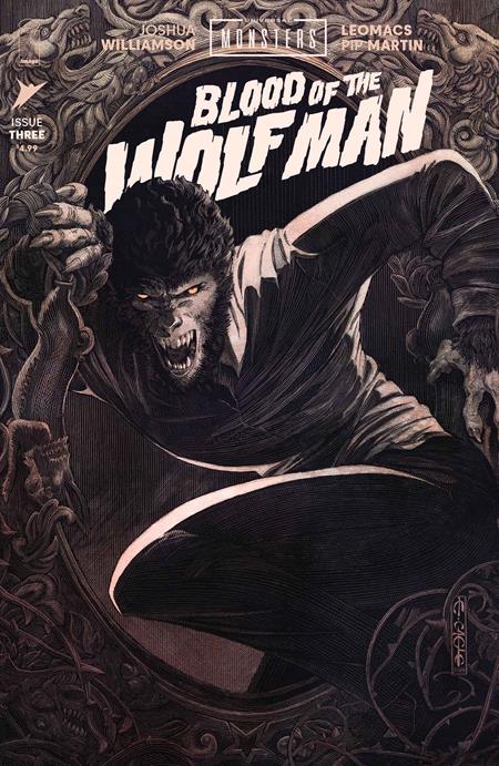 UNIVERSAL MONSTERS BLOOD OF THE WOLF MAN #3 (OF 4) COVER B EVAN CAGLE VARIANT