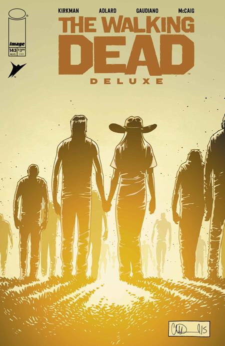 WALKING DEAD DELUXE #143 COVER B CHARLIE ADLARD & DAVE MCCAIG VARIANT (MR)