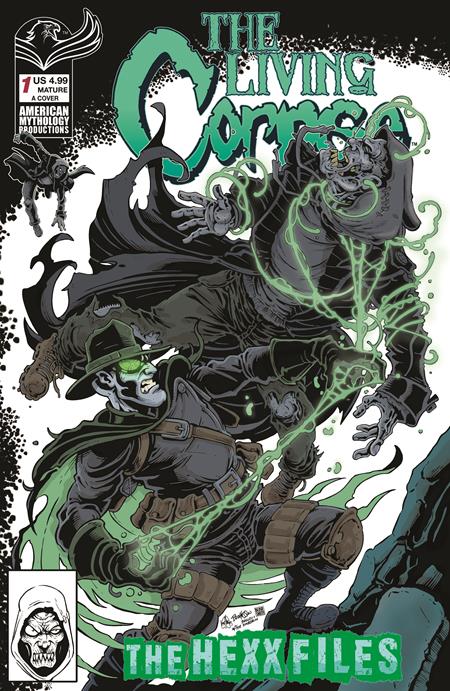 LIVING CORPSE HEXX FILES #1 COVER A KEN HAESER & BUZ HASSON (MR)