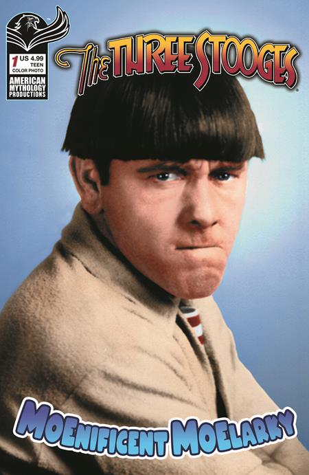 THREE STOOGES MAGNIFICENT MOELARKY #1 COVER B COLOR PHOTO VARIANT