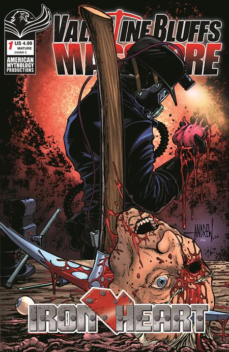 VALENTINE BLUFFS MASSACRE IRON HEART #1 (OF 2) COVER C ANDREW MANGUM VARIANT (MR)