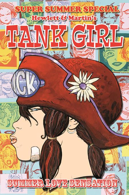 TANK GIRL SUMMER LOVE SENSATION 35TH ANNIVERSARY COMIC (ONE SHOT) COVER B JAMIE HEWLETT VARIANT