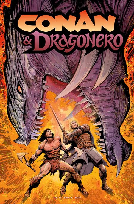 CONAN AND DRAGONERO #4 (OF 7) COVER D PATCH ZIRCHER FOIL VARIANT (MR)