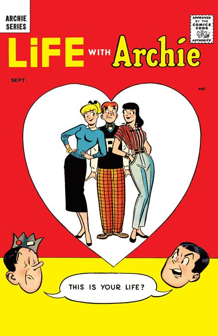 LIFE WITH ARCHIE #1 FACSIMILE COVER A HARRY LUCEY TERRY SZENICS
