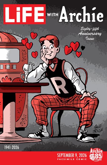 LIFE WITH ARCHIE #1 FACSIMILE COVER E GEORGE FRESE FOIL LIFE MAGAZINE VARIANT