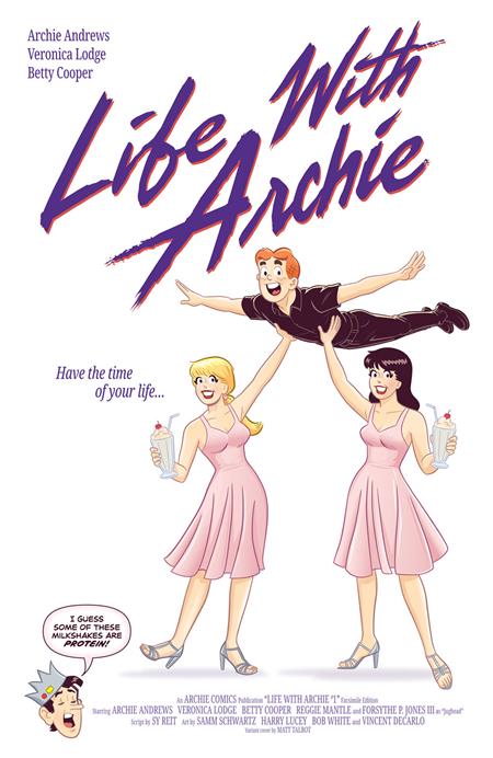 LIFE WITH ARCHIE #1 FACSIMILE COVER F MATT TALBOT FOIL DIRTY DANCING VARIANT
