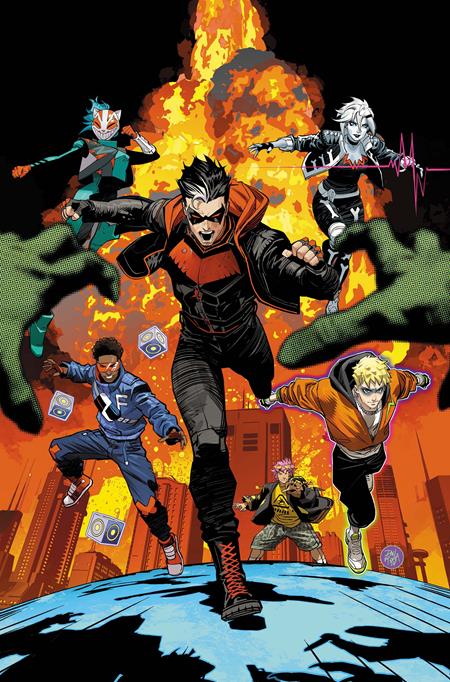 TEEN TITANS #1 COVER B DAN MORA CARD STOCK VARIANT