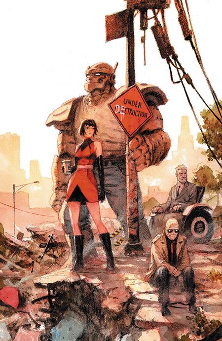 DOOM PATROL #1 COVER A NIKO HENRICHON