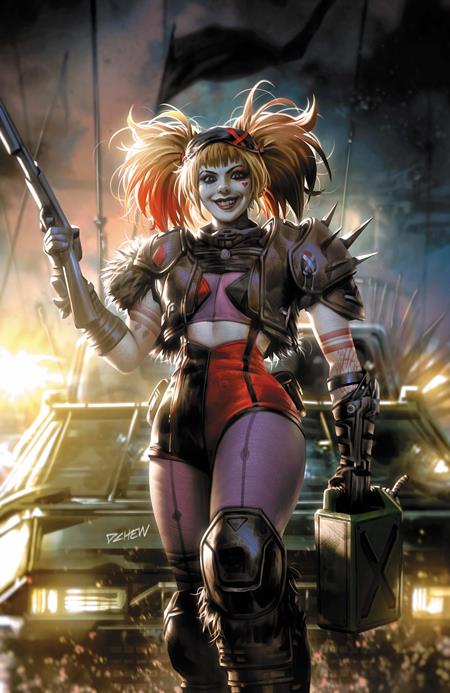 HARLEY QUINN #66 COVER D DERRICK CHEW CARD STOCK VARIANT (BATMAN BAD SEEDS)