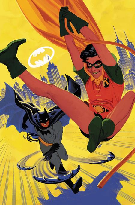 BATMAN & ROBIN YEAR ONE DYNAMIC DUOS #2 (OF 12) COVER B DAVID TALASKI CARD STOCK VARIANT