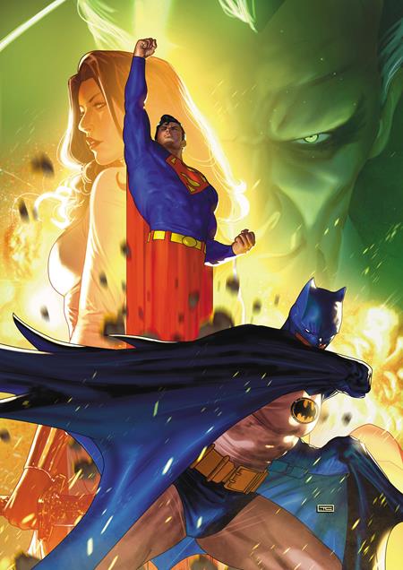 BATMAN SUPERMAN WORLDS FINEST #55 COVER B TAURIN CLARKE CARD STOCK VARIANT