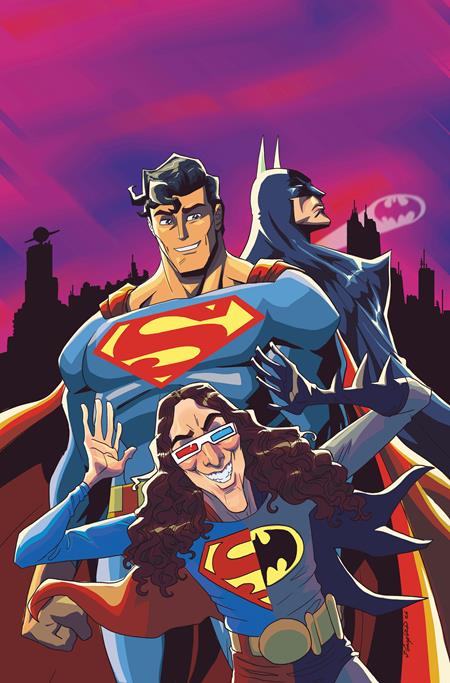 BATMAN SUPERMAN WEIRD AL WORLDS WEIRDEST #1 (ONE SHOT) COVER D JERRY GAYLORD CARD STOCK VARIANT
