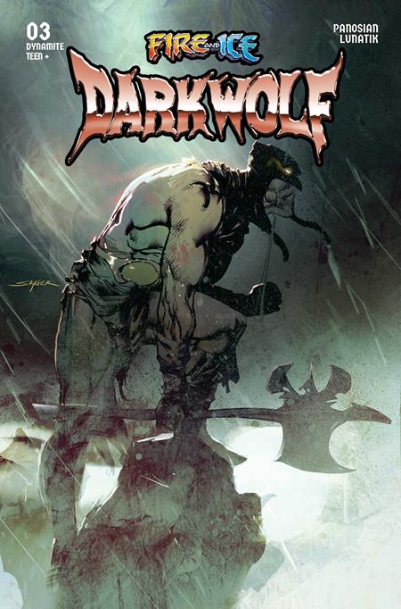 FIRE AND ICE DARKWOLF #3 COVER D STUART SAYGER VARIANT