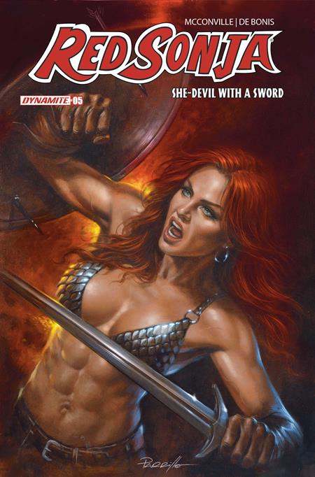 RED SONJA SHE DEVIL WITH A SWORD #5 COVER B LUCIO PARRILLO VARIANT