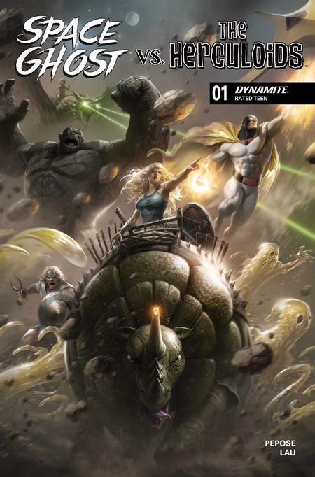 SPACE GHOST VS THE HERCULOIDS #1 COVER A FRANCESCO MATTINA