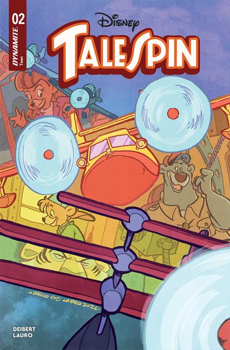 TALESPIN #2 COVER A CARLO LAURO