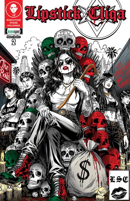LIPSTICK CLIQA DELUXE EDITION #2 (OF 3) COVER A J SELIN TAKE THE THRONE (MR)