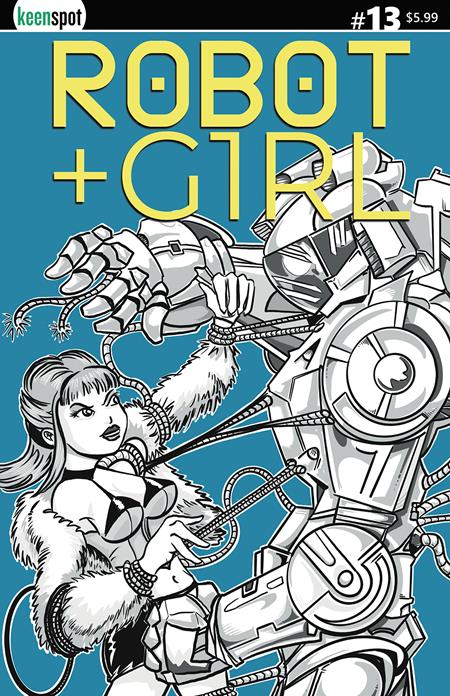 ROBOT + GIRL #13 COVER C CHRISTOPHER WHITEHEAD VARIANT