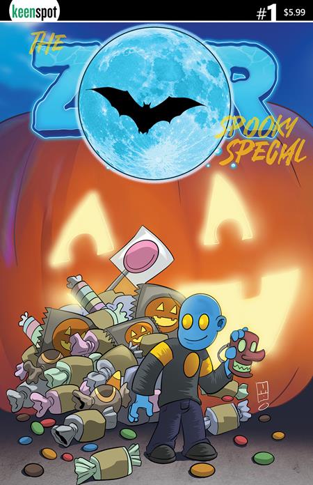ZOR SPOOKY SPECIAL #1 (ONE SHOT) COVER A MICHAEL ADAMS