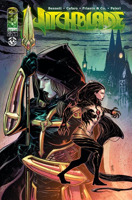 WITCHBLADE #25 COVER A GIUSEPPE CAFARO & ARIF PRIANTO