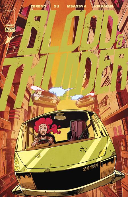 BLOOD & THUNDER #17 COVER B NICK ROCHE & JOSH BURCHAM VARIANT (MR)