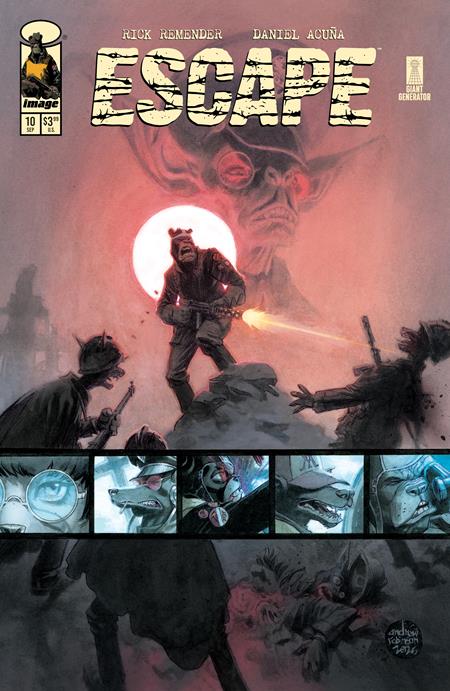ESCAPE #10 COVER B ANDREW ROBINSON VARIANT