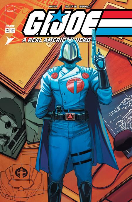GI JOE A REAL AMERICAN HERO #332 COVER C NIMIT MALAVIA SECRET DOSSIER VARIANT
