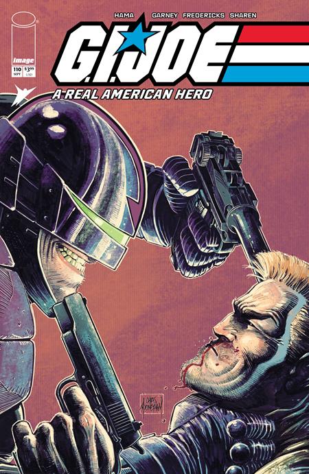 GI JOE A REAL AMERICAN HERO #110 HAMA FILES EDITION COVER B CHRIS MOONEYHAM VARIANT