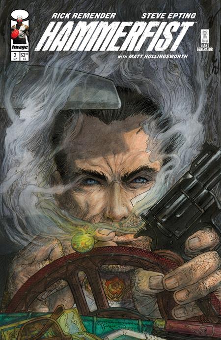 HAMMERFIST #2 COVER B MICHAEL KALUTA VARIANT (MR)