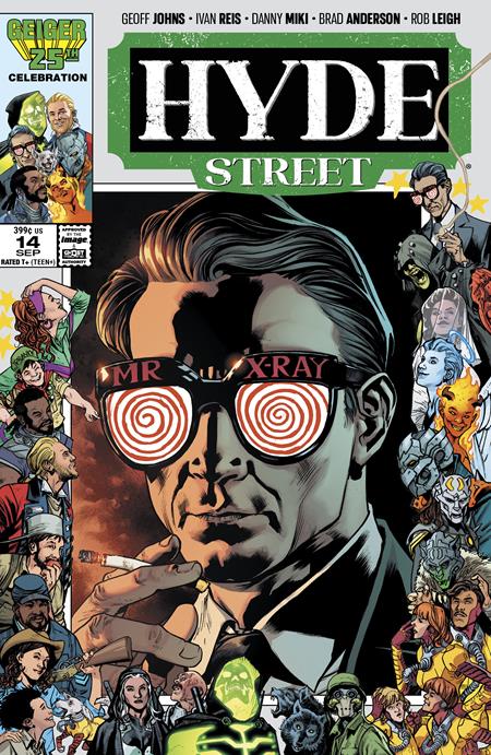 HYDE STREET #14 COVER C BRYAN HITCH & BRAD ANDERSON GEIGER #25 ANNIVERSARY VARIANT