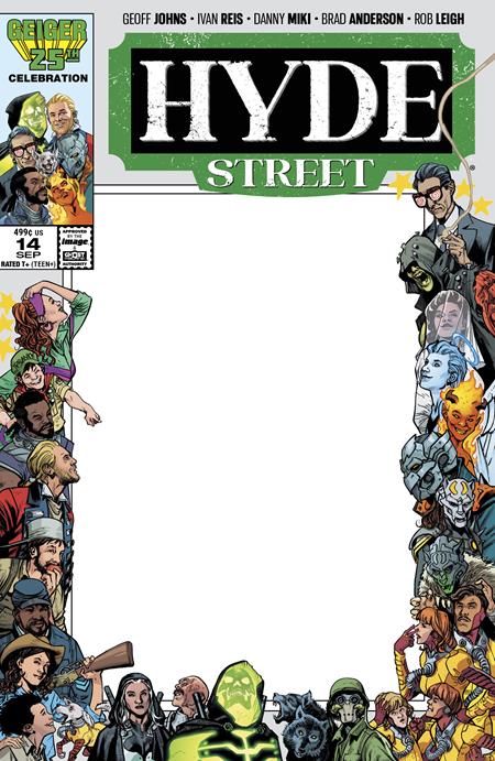 HYDE STREET #14 COVER D BLANK SKETCH VARIANT