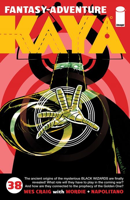 KAYA #38 COVER A WES CRAIG